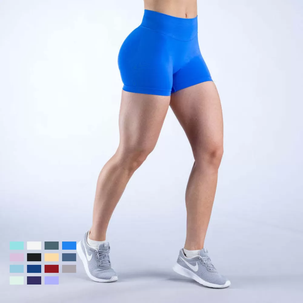 Shorts de yoga sin costuras FGB5296