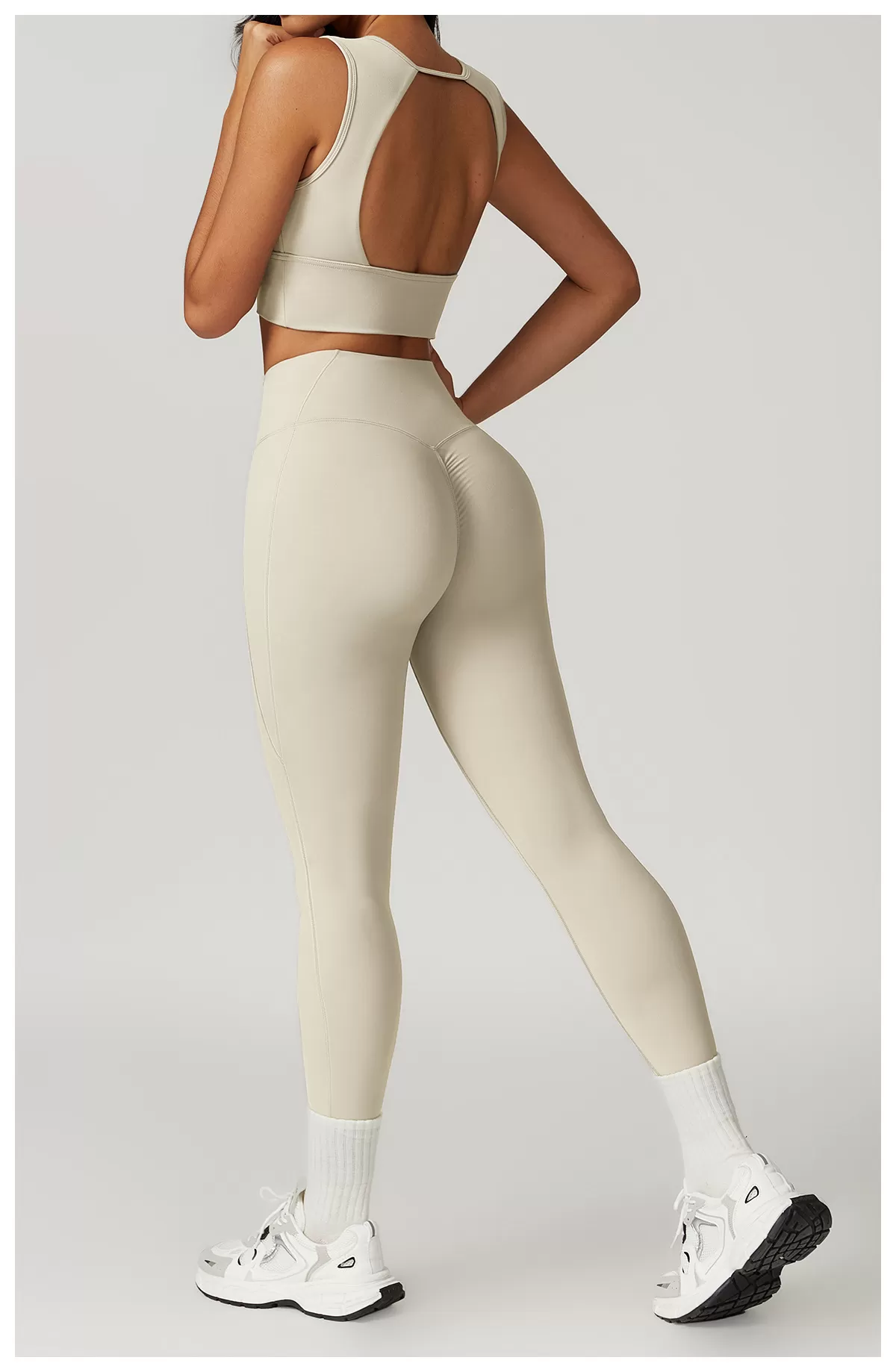 Conjunto de yoga de 2 piezas para mujer: sujetador y leggings FGBTZ8793