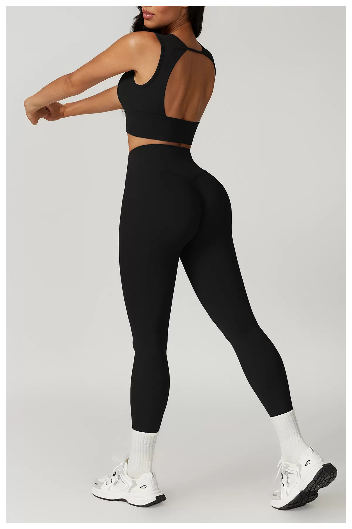 Conjunto de yoga de 2 piezas para mujer: sujetador y leggings FGBTZ8793