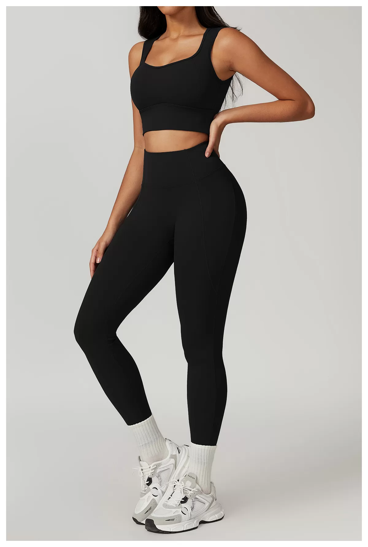 Conjunto de yoga de 2 piezas para mujer: sujetador y leggings FGBTZ8793