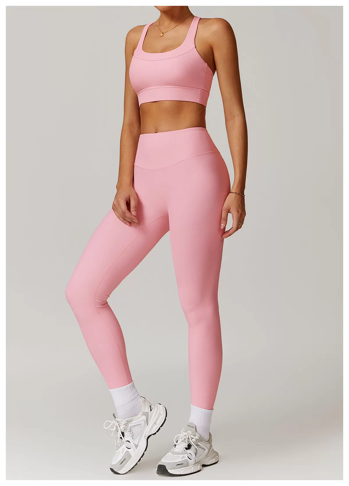 Conjunto de yoga de 2 piezas para mujer: sujetador y leggings FGBTZ8883