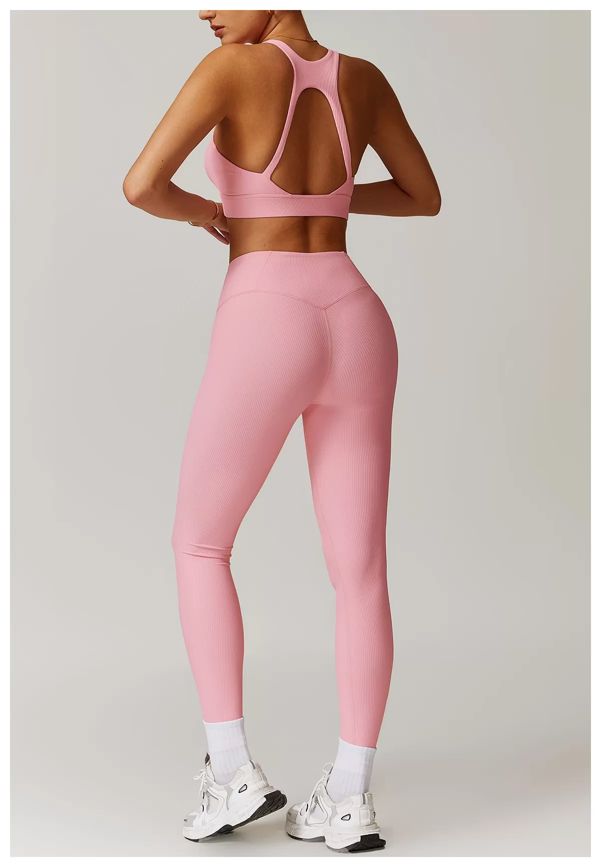 Conjunto de yoga de 2 piezas para mujer: sujetador y leggings FGBTZ8883