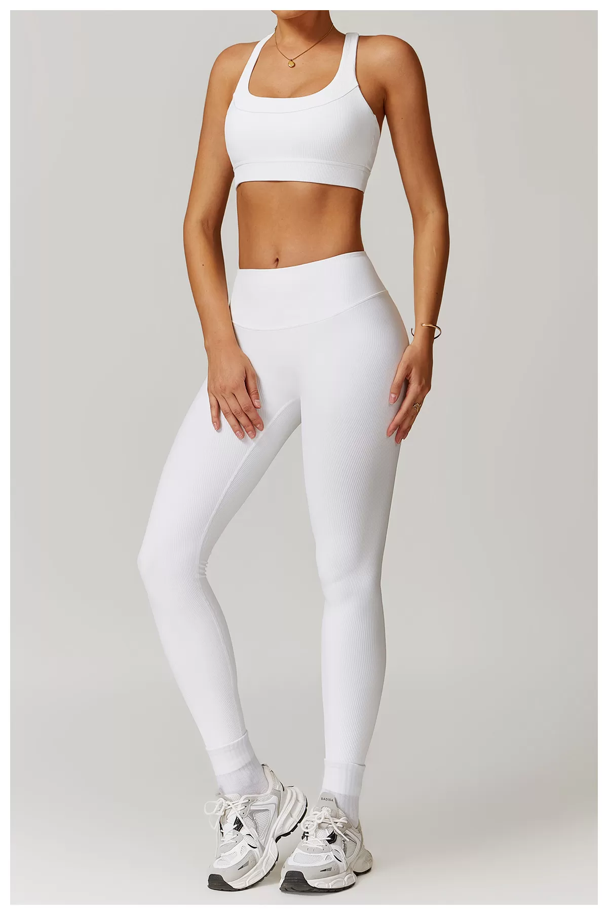 Conjunto de yoga de 2 piezas para mujer: sujetador y leggings FGBTZ8883