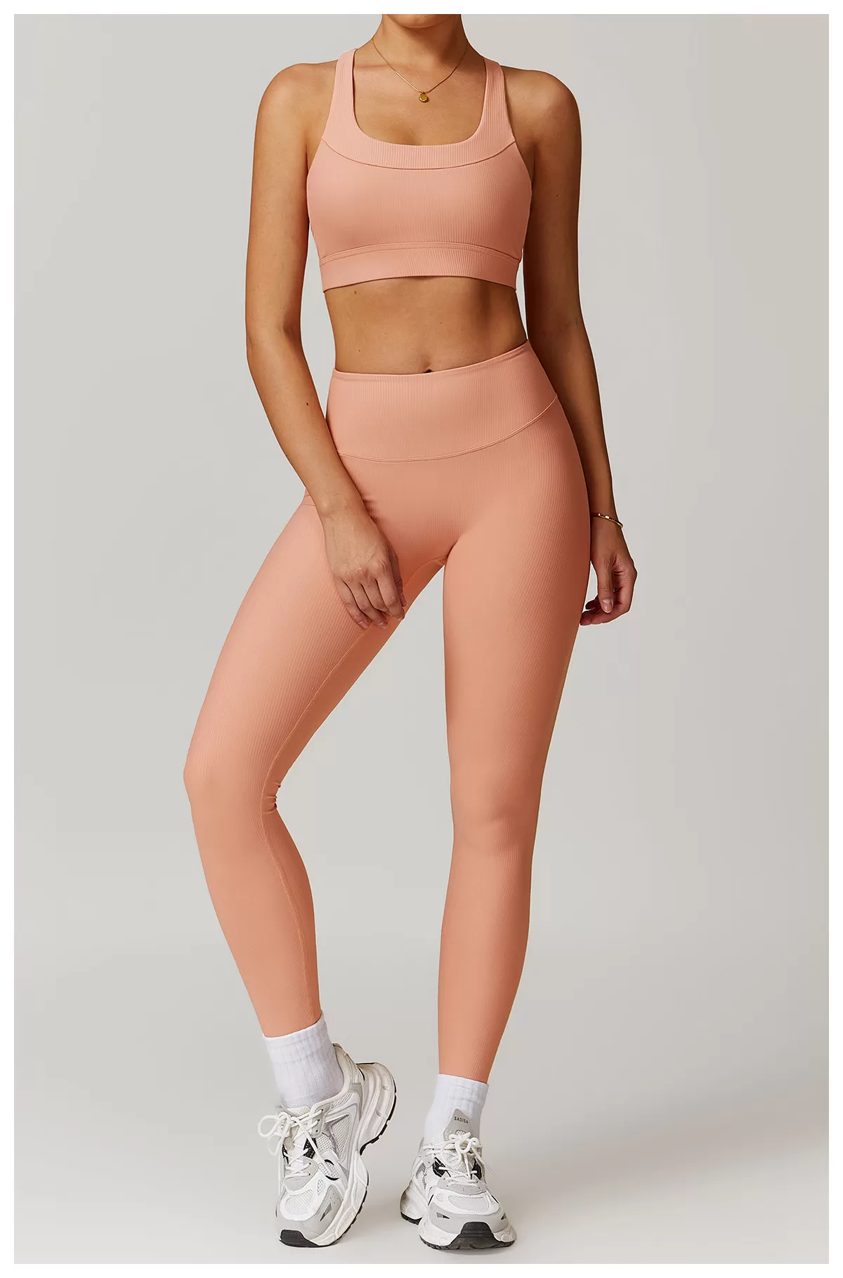 Conjunto de yoga de 2 piezas para mujer: sujetador y leggings FGBTZ8883