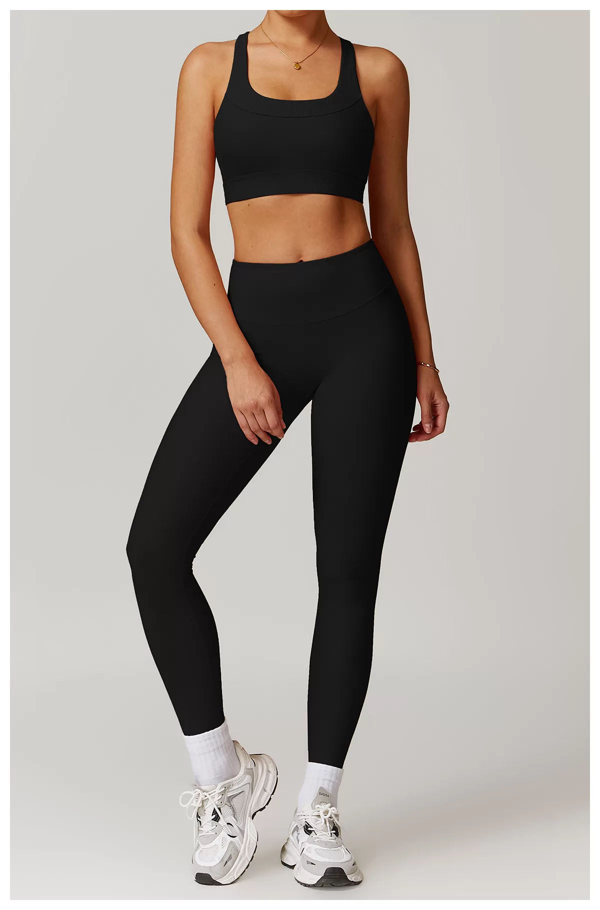 Conjunto de yoga de 2 piezas para mujer: sujetador y leggings FGBTZ8883