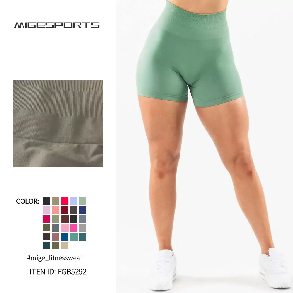 Pantalones cortos de yoga para mujer FGB5292