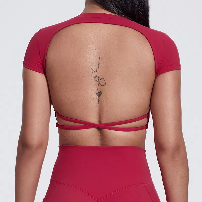 Top de yoga deportivo para mujer FGB4097