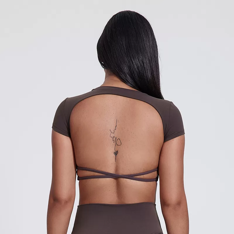 Top de yoga deportivo para mujer FGB4097