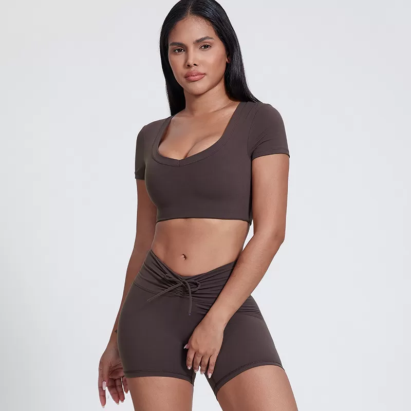 Top de yoga deportivo para mujer FGB4093