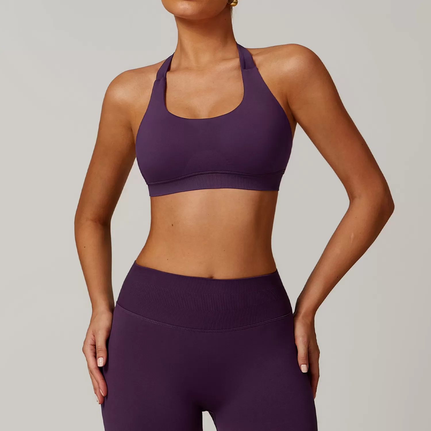 Sujetador de yoga deportivo para mujer FGBDWX7755-1