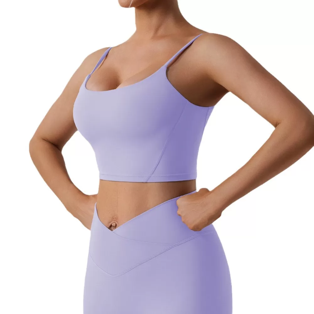 Top con sujetador deportivo para mujer FGBYW528