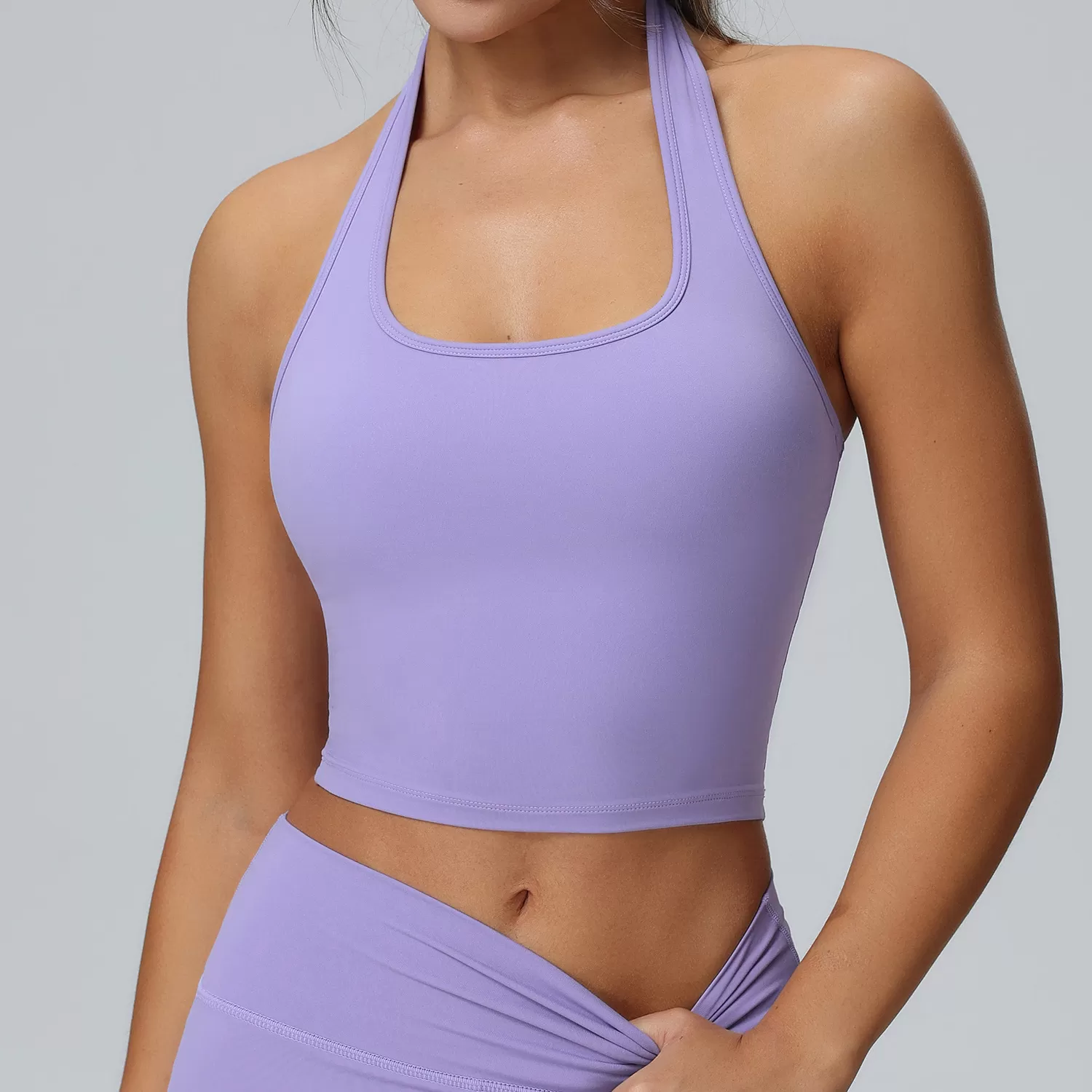 Top tipo chaleco de yoga para mujer FGBF227