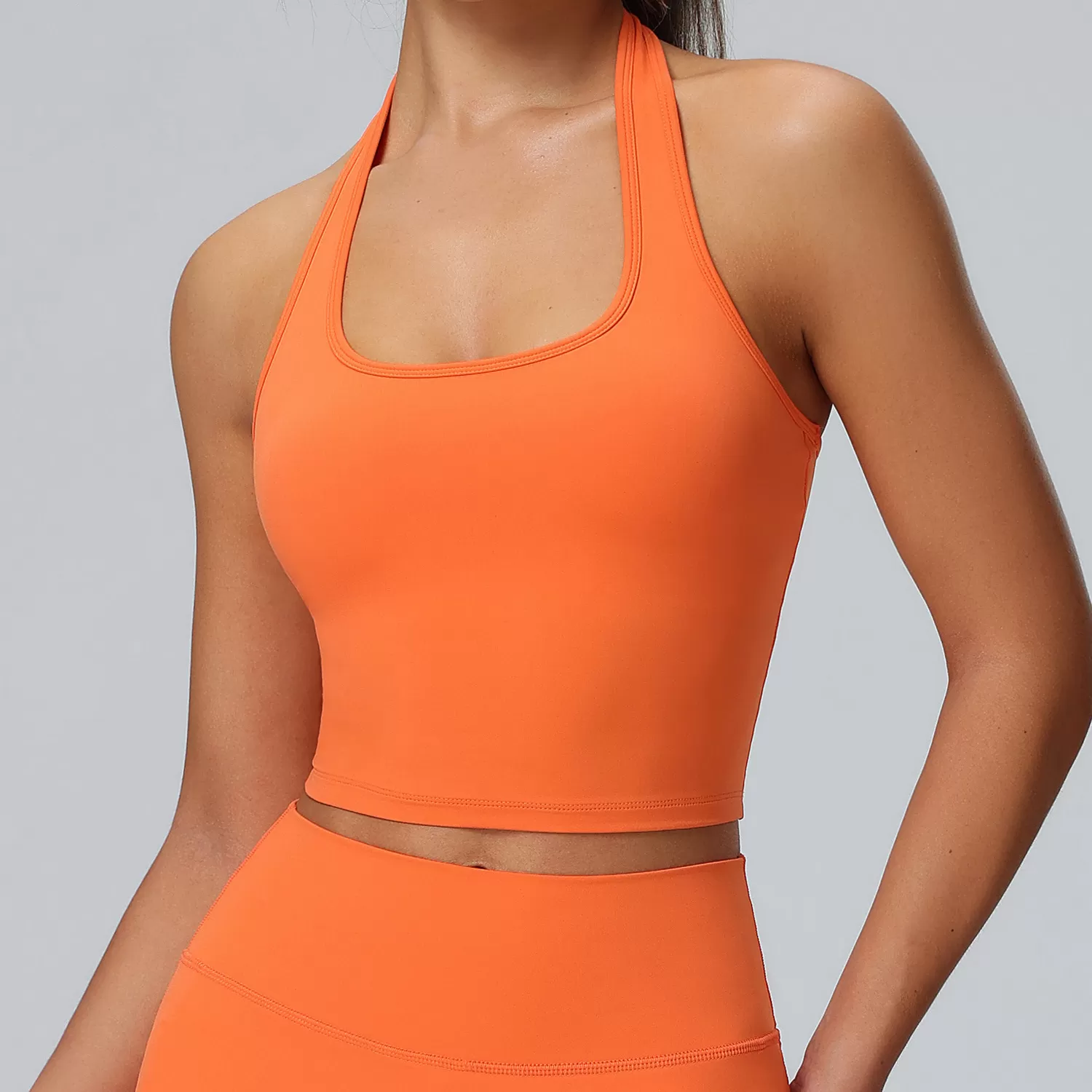 Top tipo chaleco de yoga para mujer FGBF227