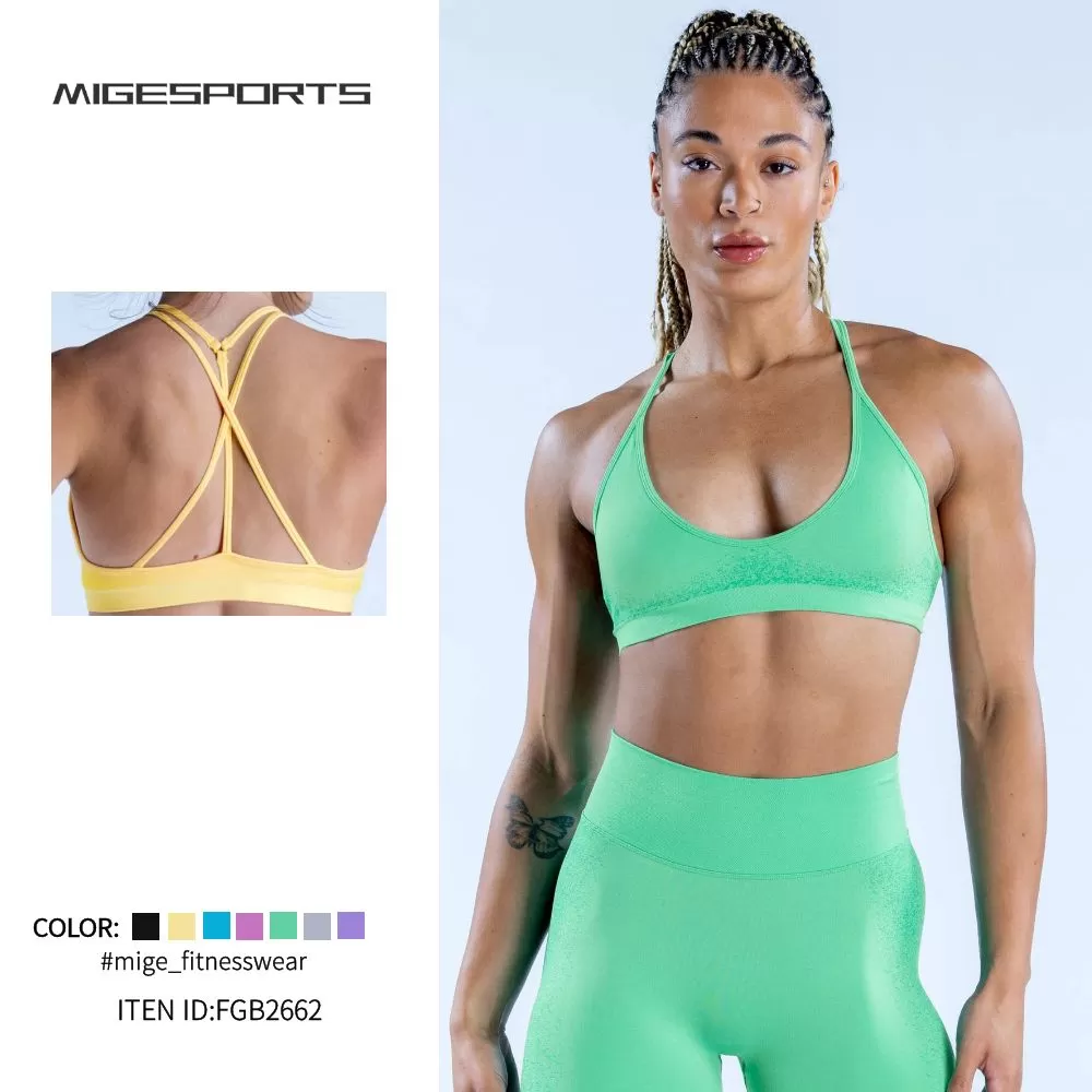 Sujetador de yoga deportivo para mujer FGB2662