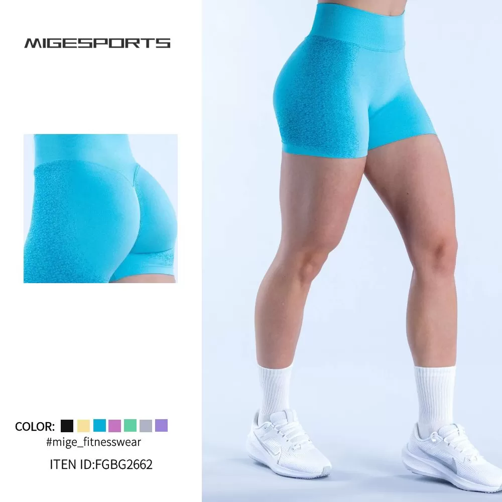 Pantalones cortos de yoga para mujer FGBG2662