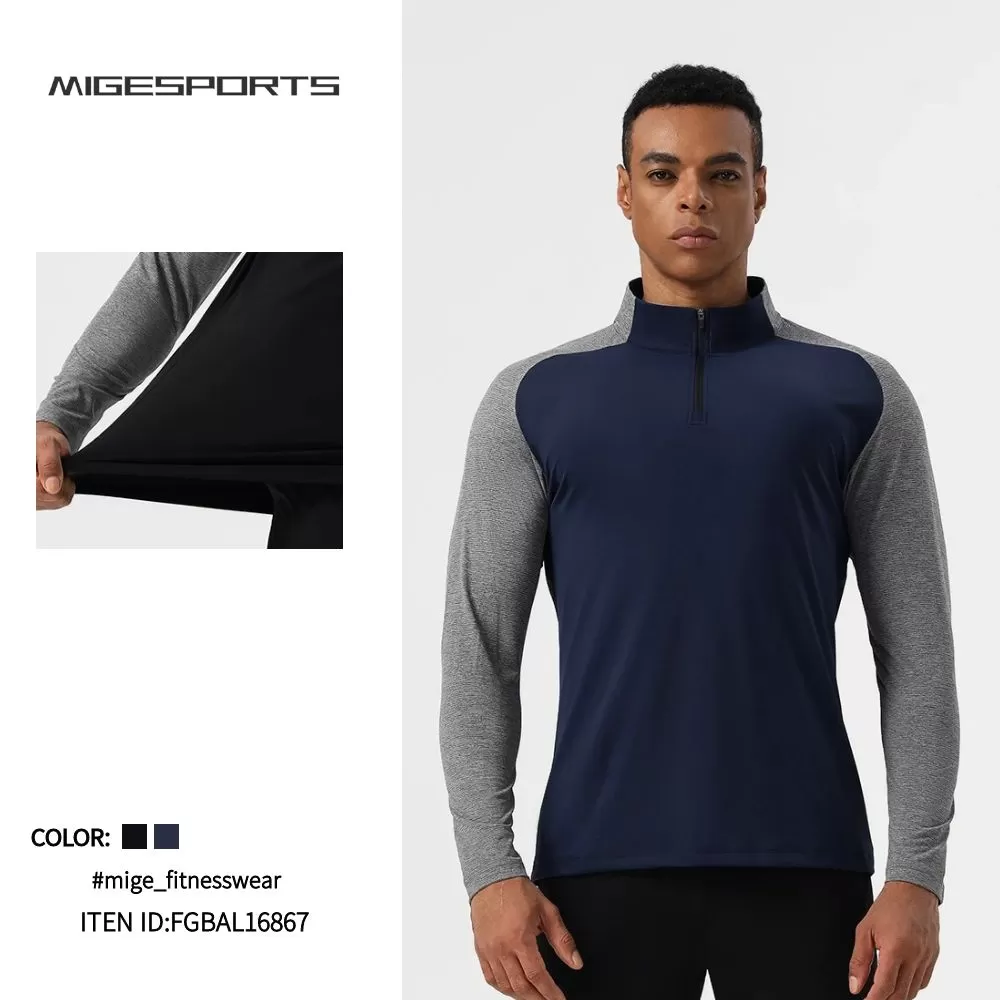 Camiseta deportiva de manga larga para hombre FGBAL16867