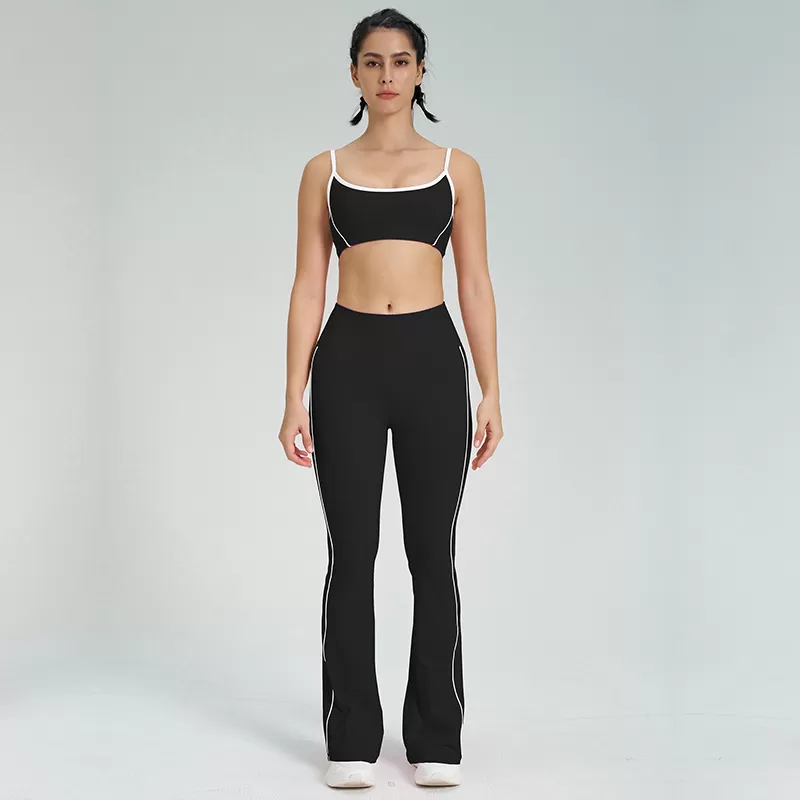 Conjunto de yoga de 2 piezas para mujer: sujetador y pantalón FGBB4014+K4542