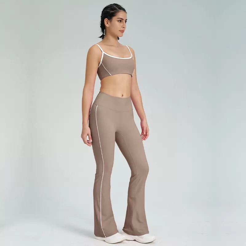 Conjunto de yoga de 2 piezas para mujer: sujetador y pantalón FGBB4014+K4542