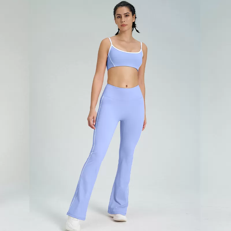 Conjunto de yoga de 2 piezas para mujer: sujetador y pantalón FGBB4014+K4542