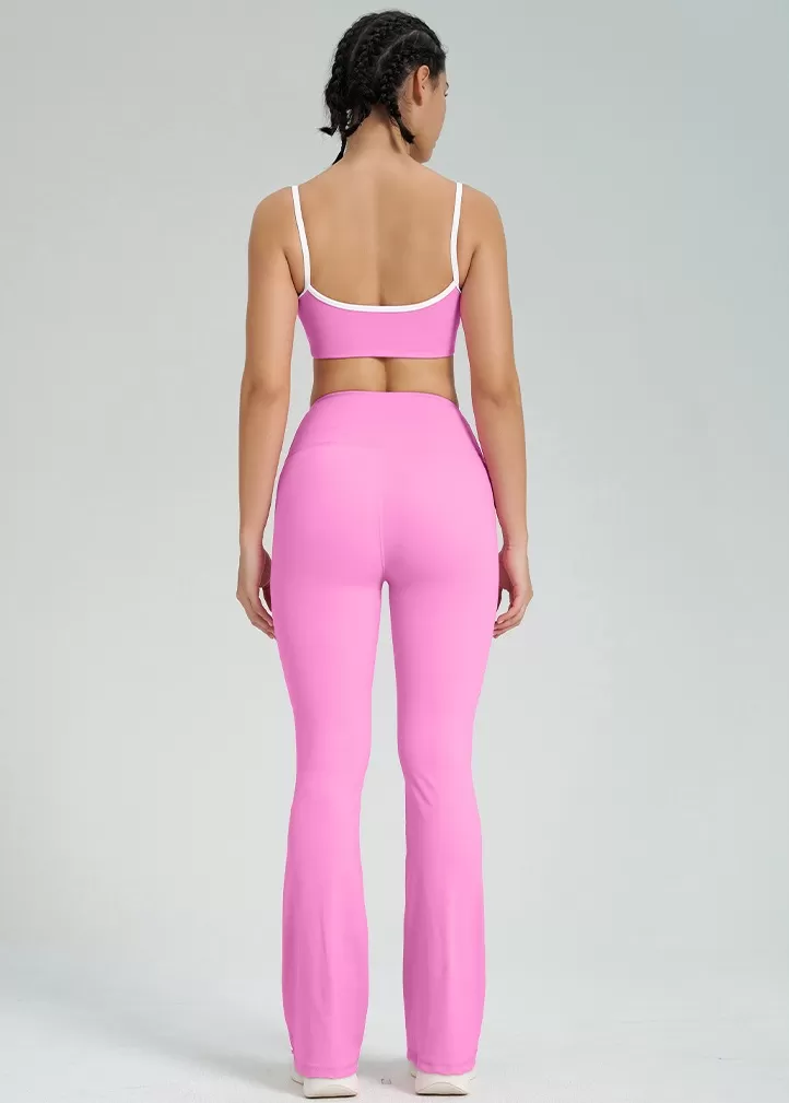 Conjunto de yoga de 2 piezas para mujer: sujetador y pantalón FGBB4014+K4542