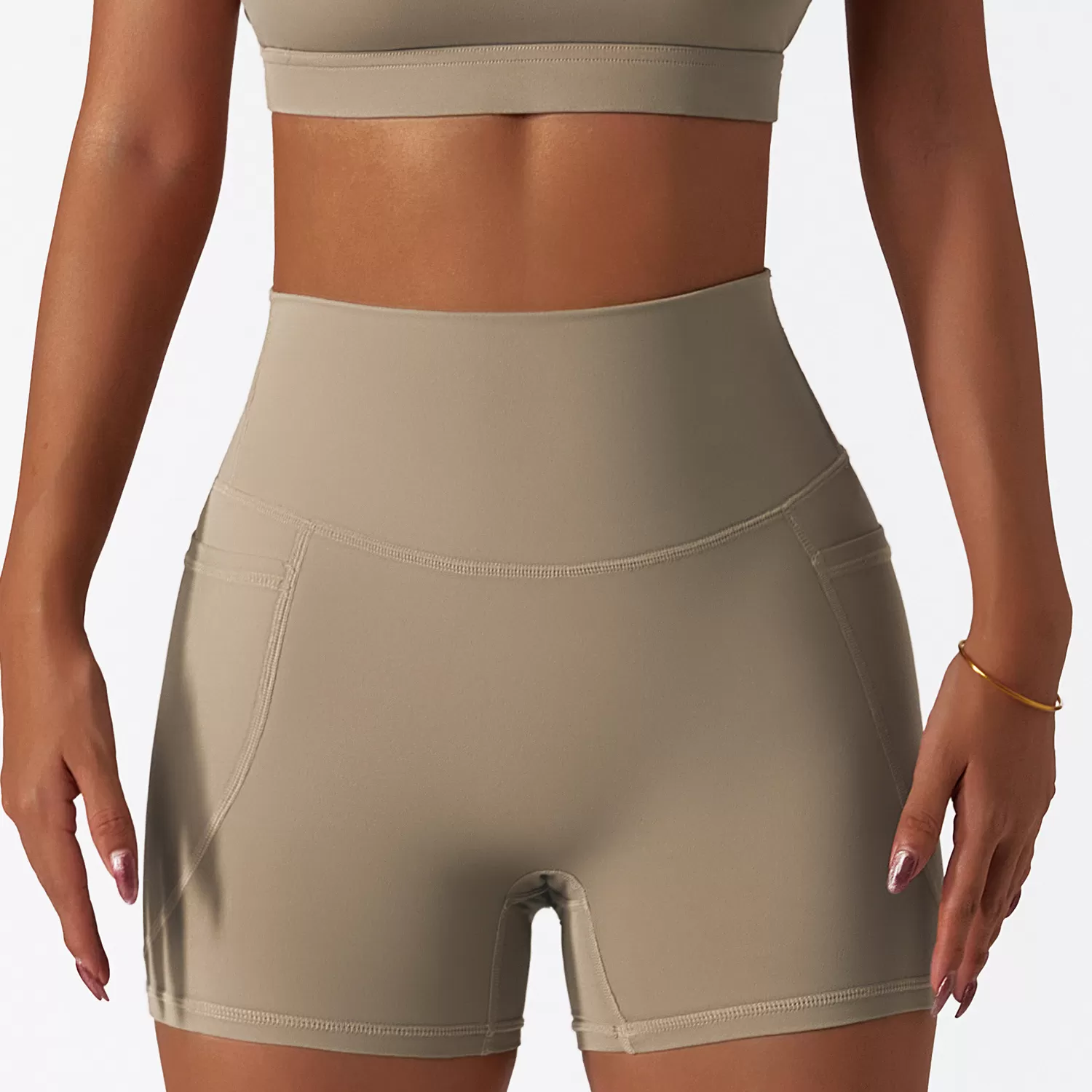 Pantalones cortos de yoga para mujer FGBTZ6425