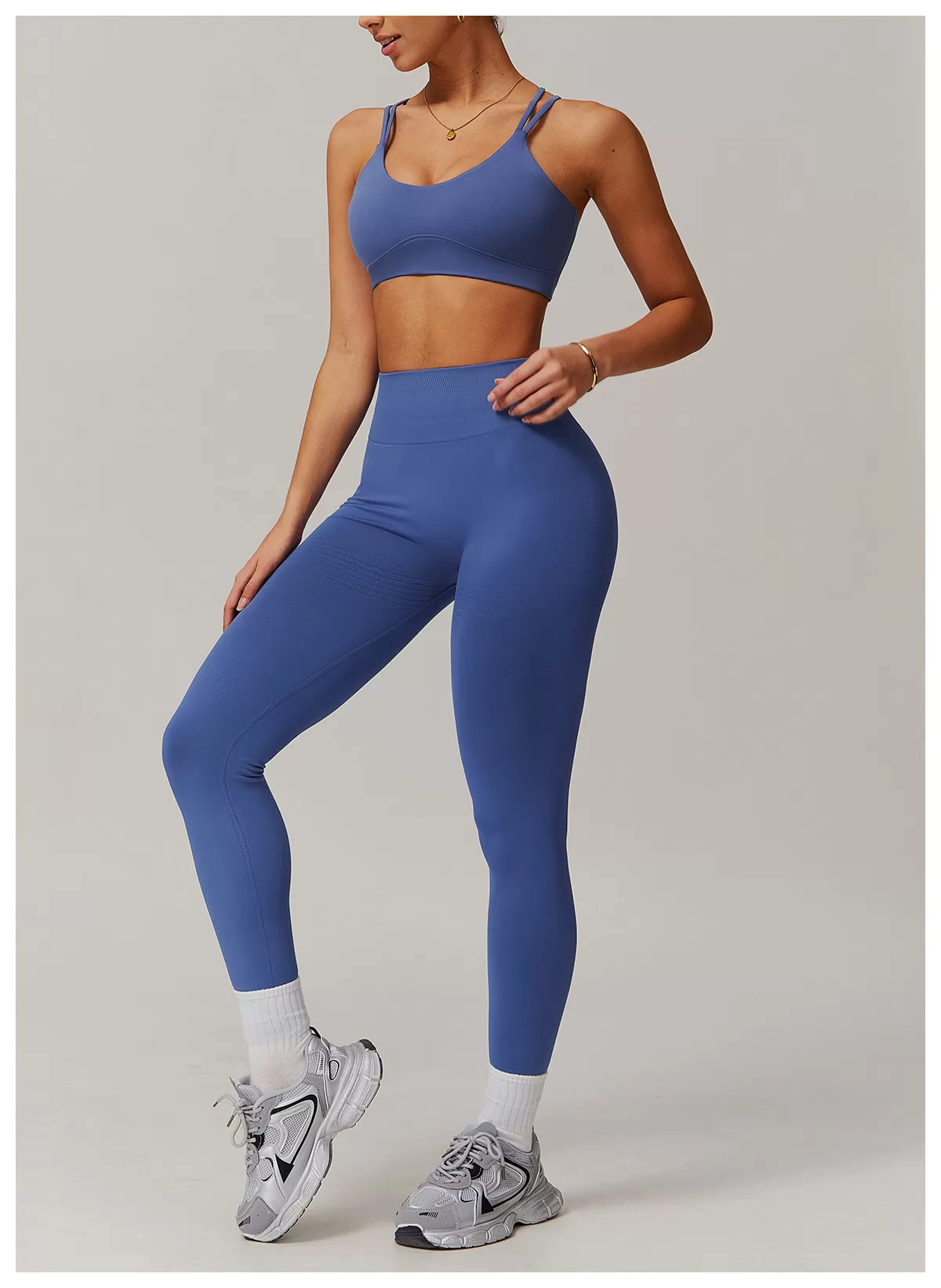 Conjunto de yoga de 2 piezas para mujer: sujetador y leggings FGBTZ4001