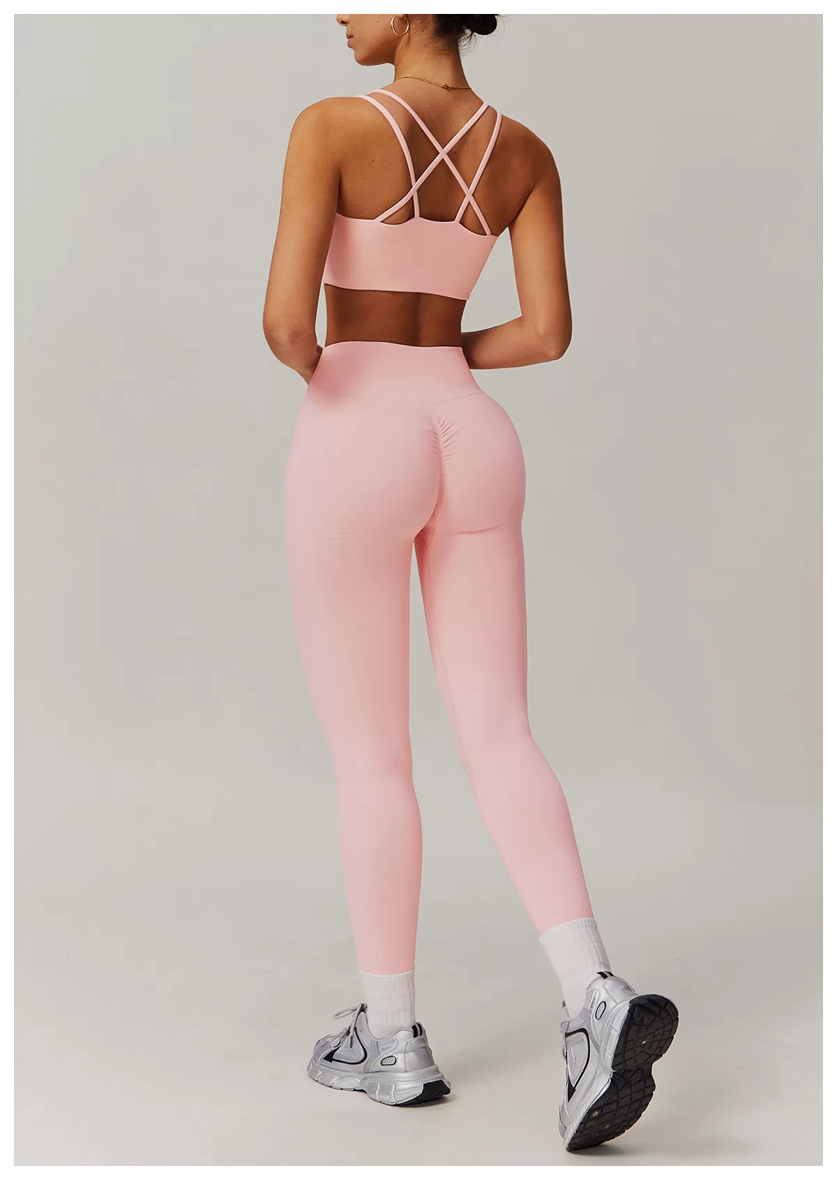 Conjunto de yoga de 2 piezas para mujer: sujetador y leggings FGBTZ4001