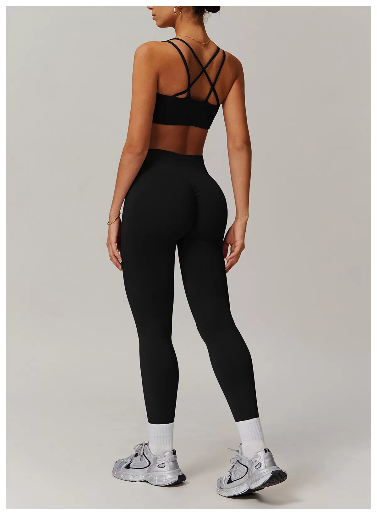 Conjunto de yoga de 2 piezas para mujer: sujetador y leggings FGBTZ4001