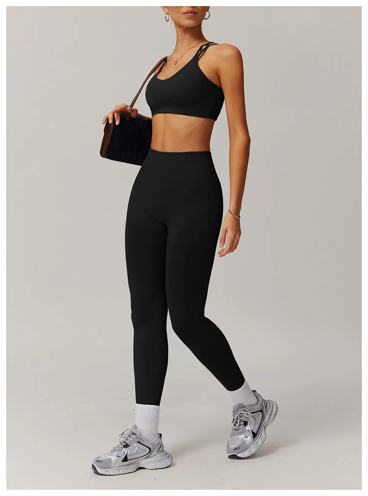 Conjunto de yoga de 2 piezas para mujer: sujetador y leggings FGBTZ4001