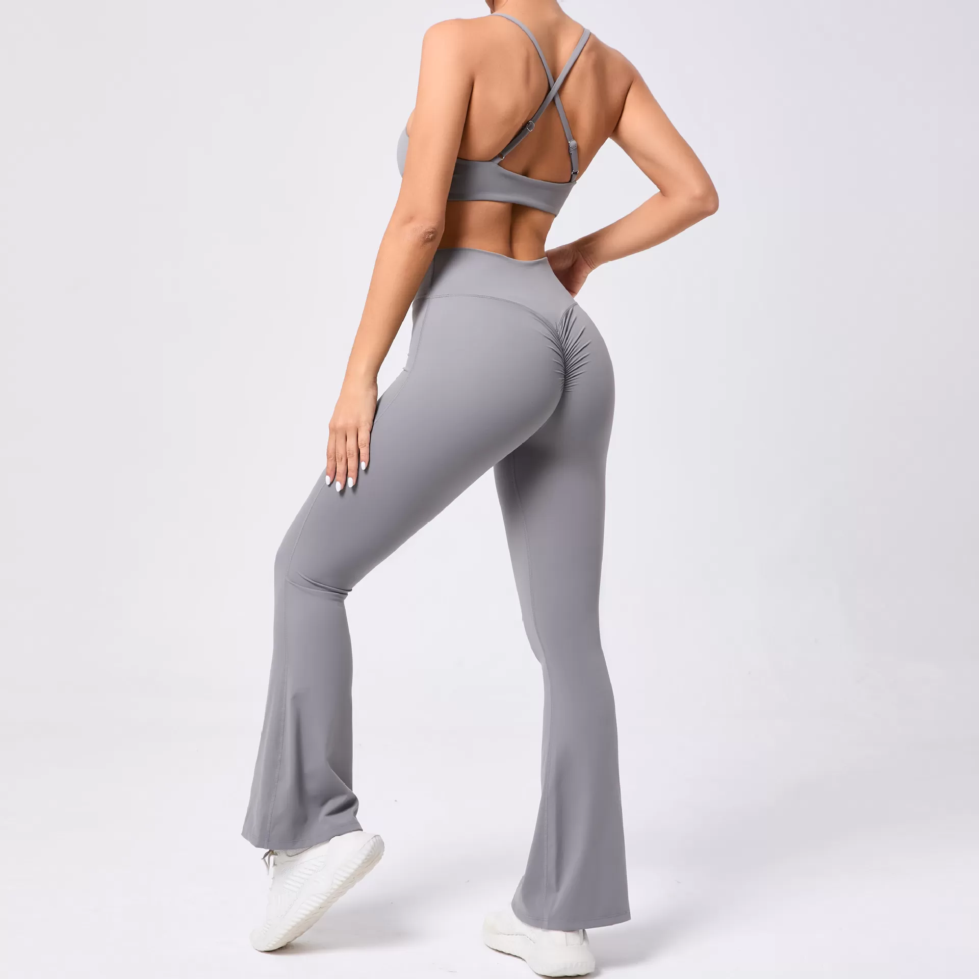 Conjunto de yoga de 2 piezas para mujer: sujetador y pantalón FGB61041+9190