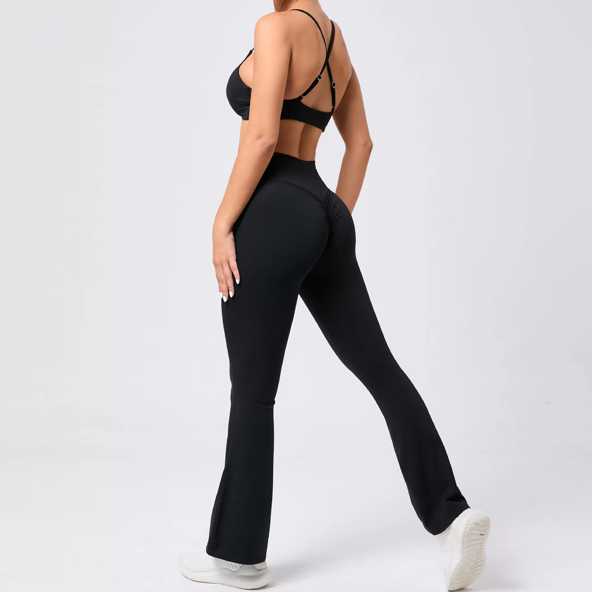 Conjunto de yoga de 2 piezas para mujer: sujetador y pantalón FGB61041+9190