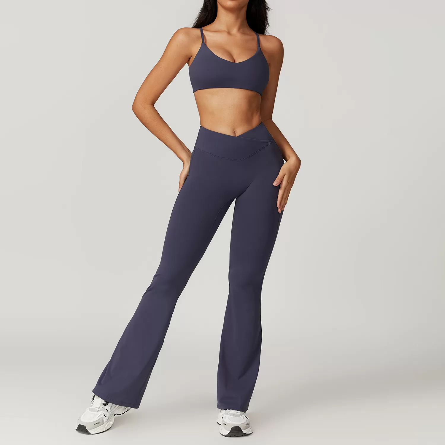 Conjunto de yoga de 2 piezas para mujer: sujetador y pantalón FGBTZ8799