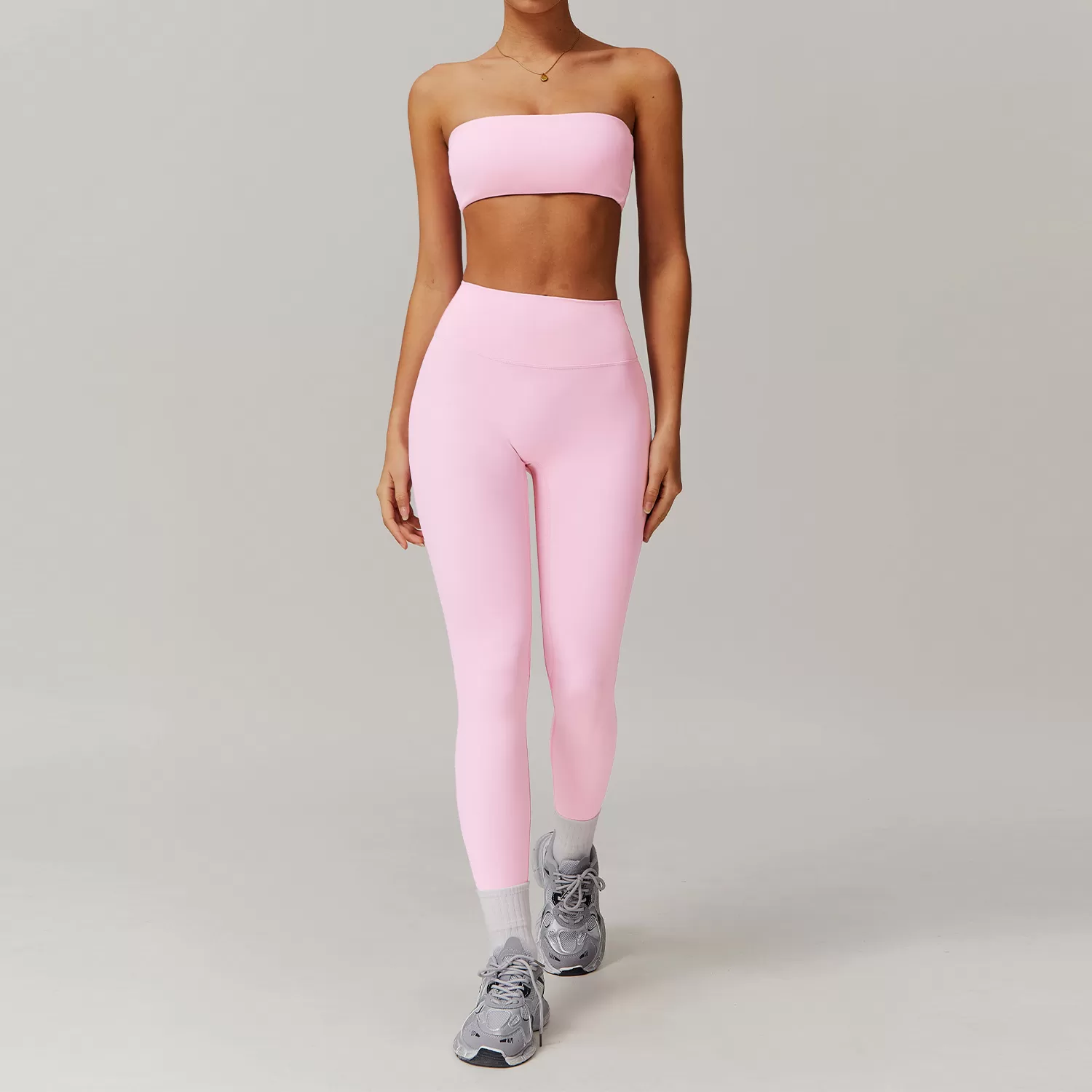 Conjunto de yoga de 2 piezas para mujer: sujetador y leggings FGBTZ9142