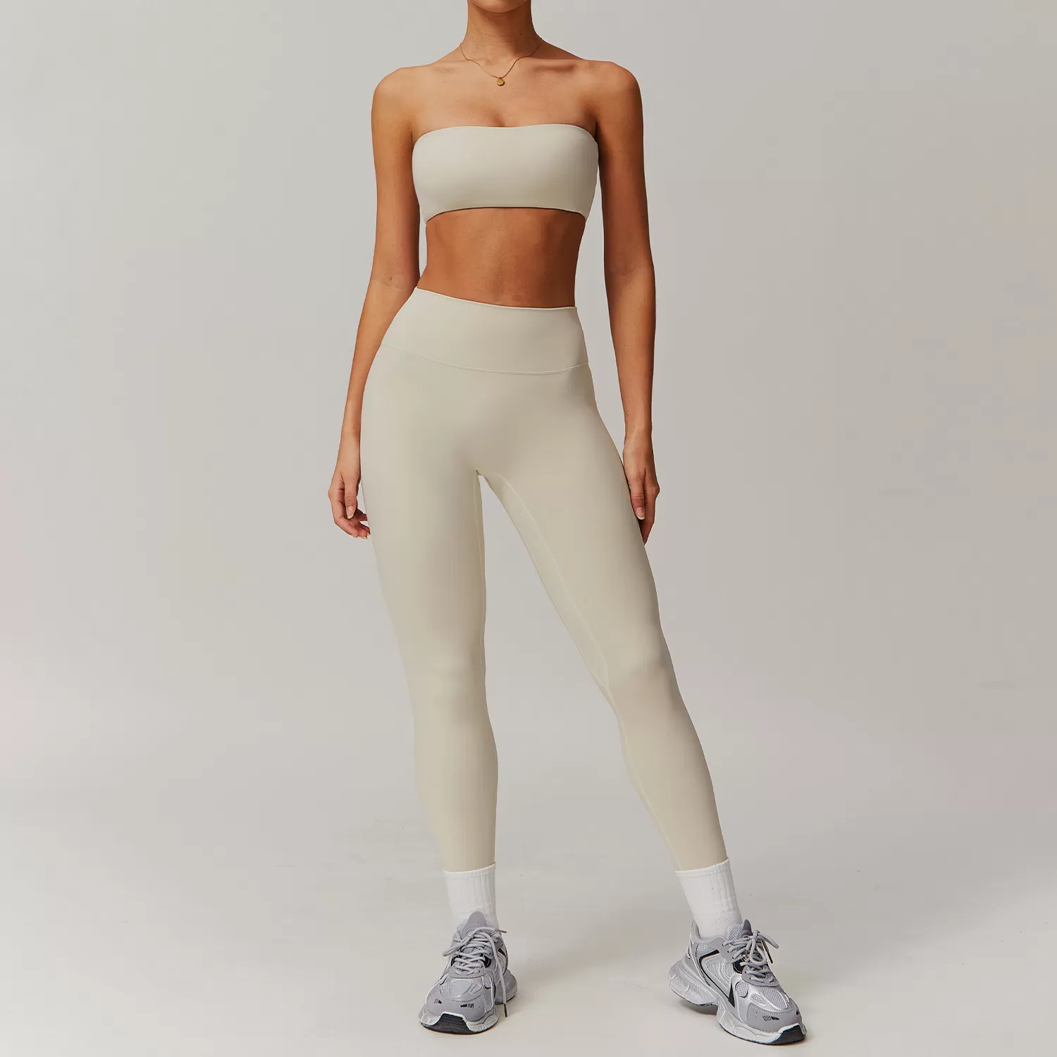 Conjunto de yoga de 2 piezas para mujer: sujetador y leggings FGBTZ9142