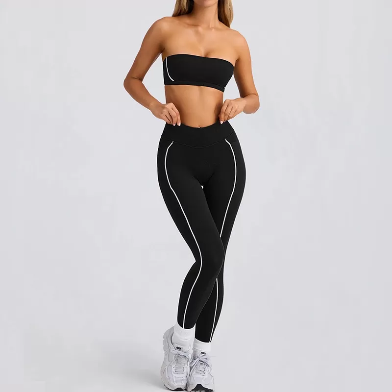 Conjunto de yoga de 2 piezas para mujer: sujetador y leggings FGBB4031+K4600