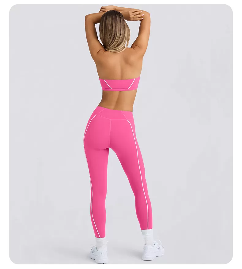 Conjunto de yoga de 2 piezas para mujer: sujetador y leggings FGBB4031+K4600