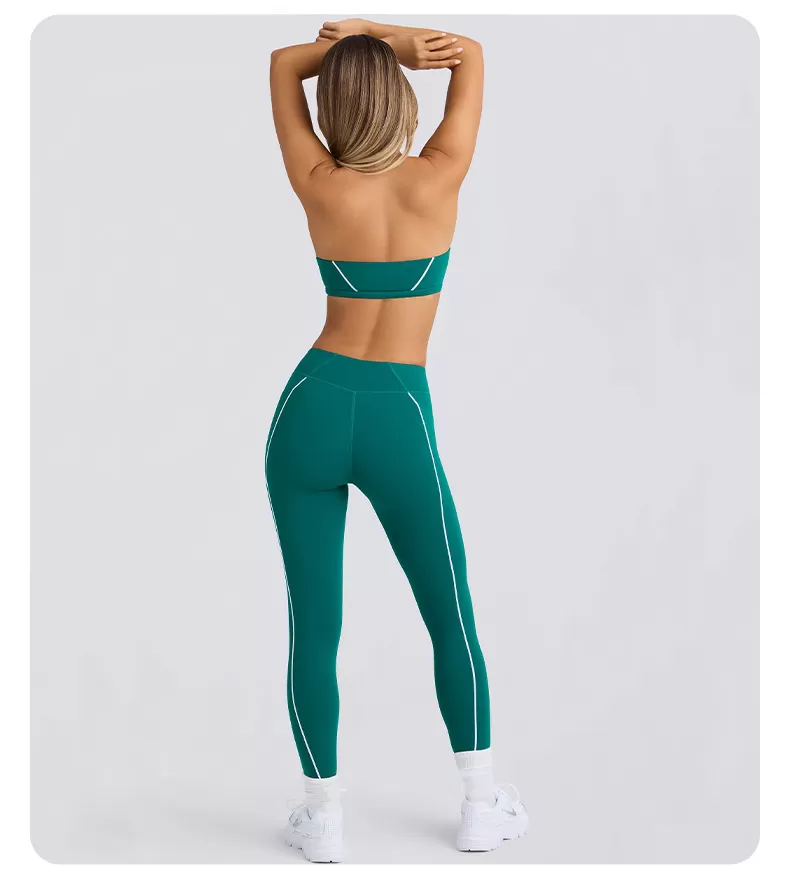 Conjunto de yoga de 2 piezas para mujer: sujetador y leggings FGBB4031+K4600