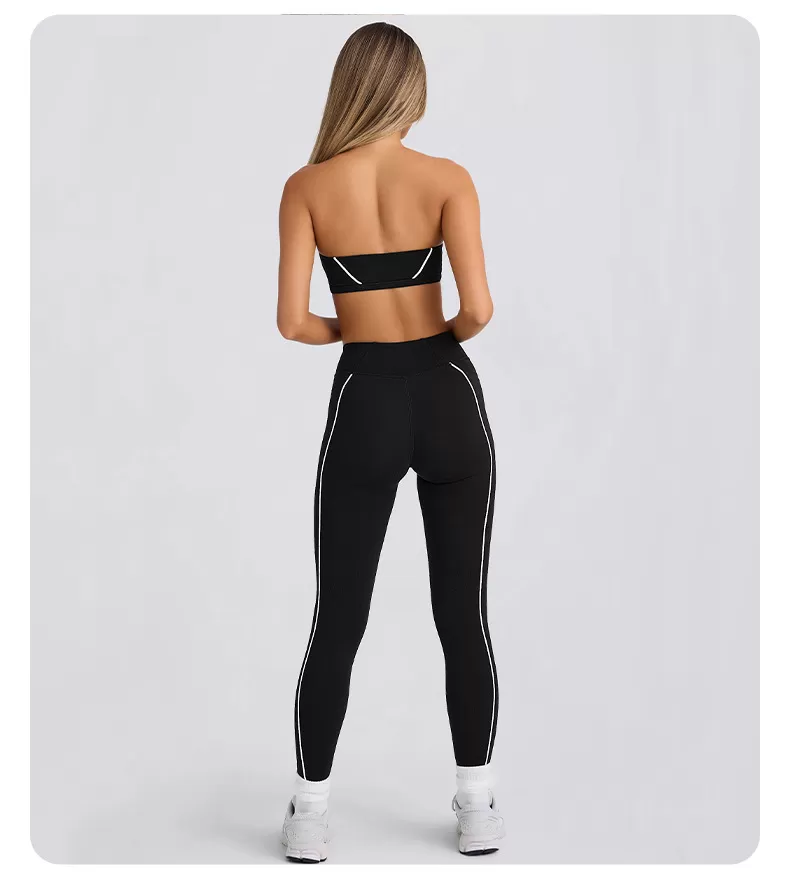 Conjunto de yoga de 2 piezas para mujer: sujetador y leggings FGBB4031+K4600