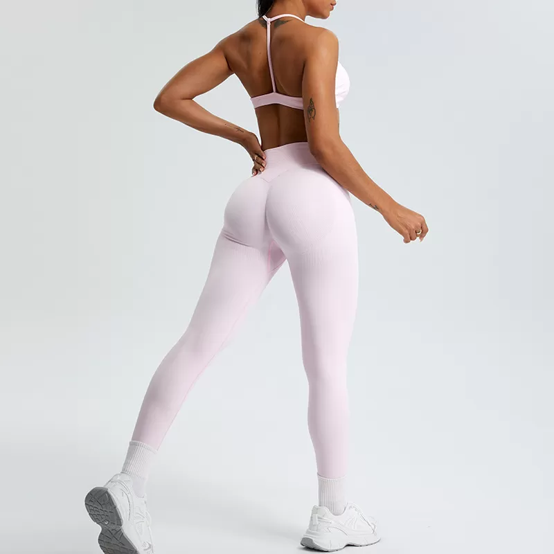 Conjunto de yoga de 2 piezas para mujer: sujetador y leggings FGBMS1109