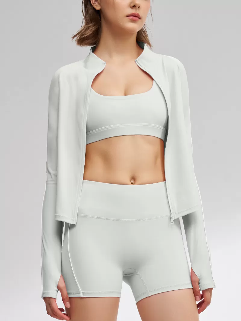 Chaqueta de yoga para mujer FGBT4875