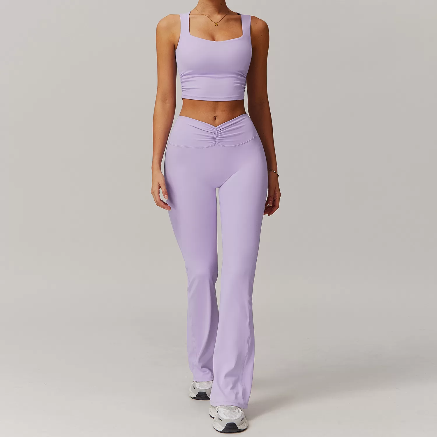 Conjunto de yoga de 2 piezas para mujer: sujetador y pantalón FGBTZ9141