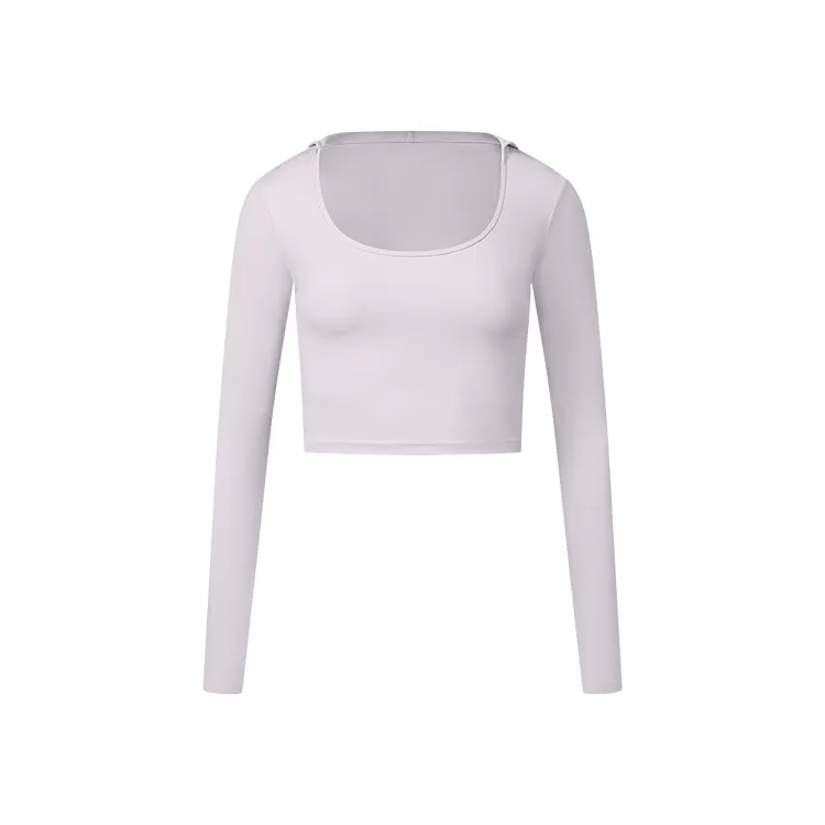 Camiseta de yoga de manga larga para mujer FGBYCX4017