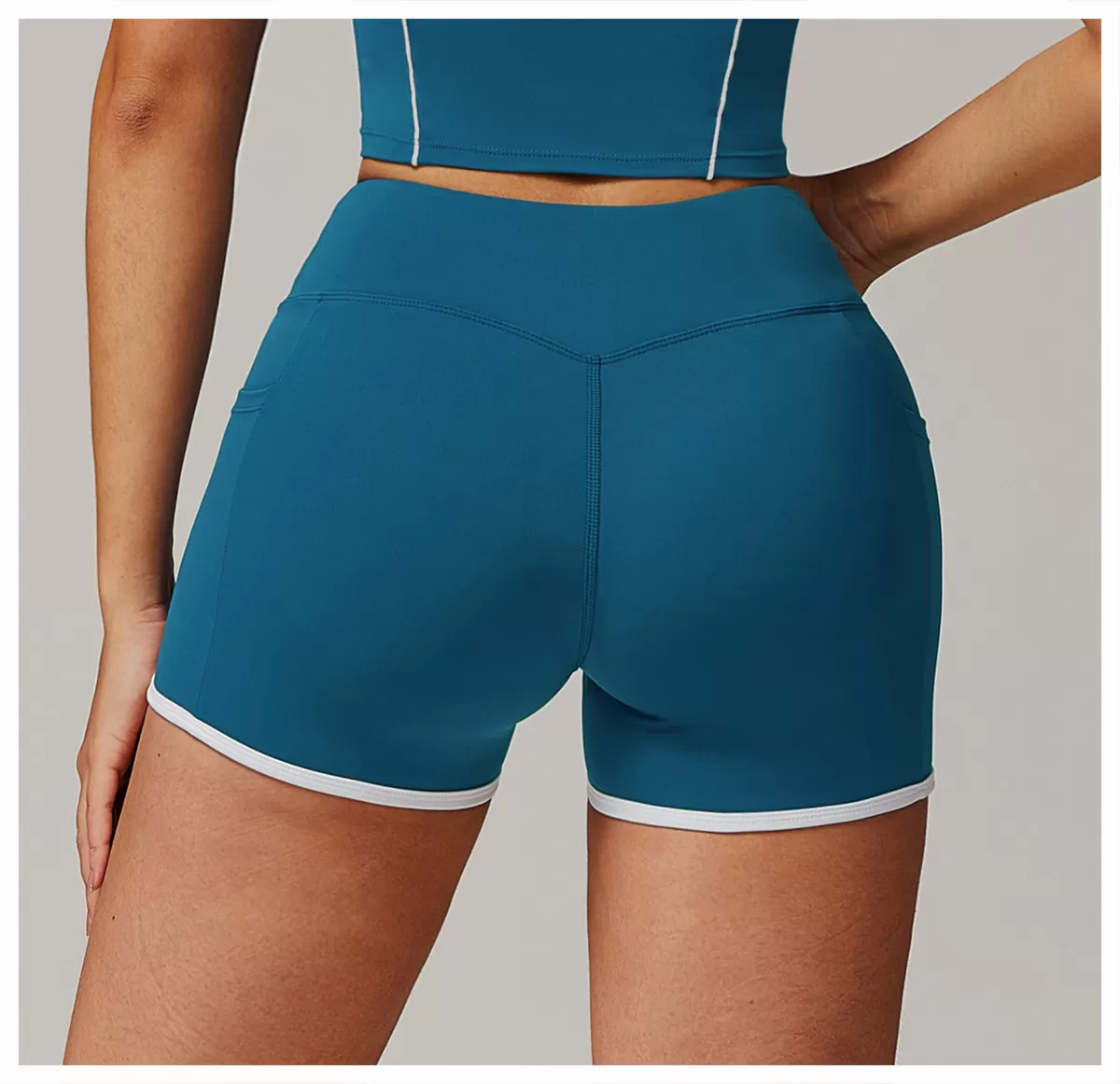 Pantalones cortos de yoga para mujer FGBDDK5009