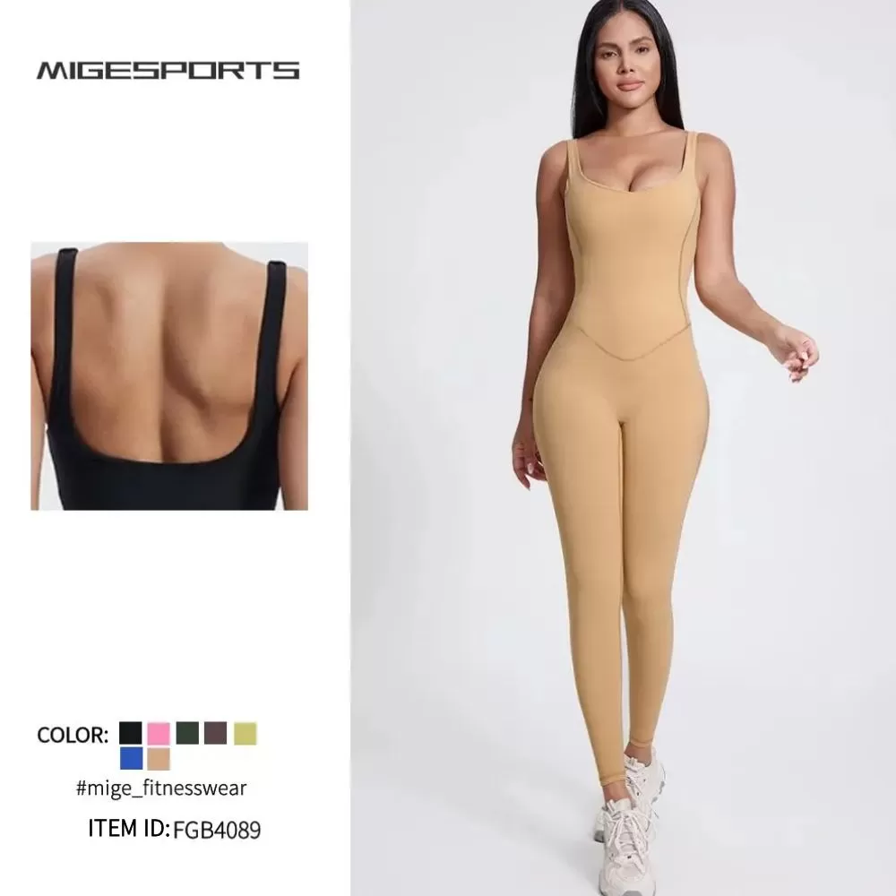 Mono de yoga deportivo para mujer FGB4089