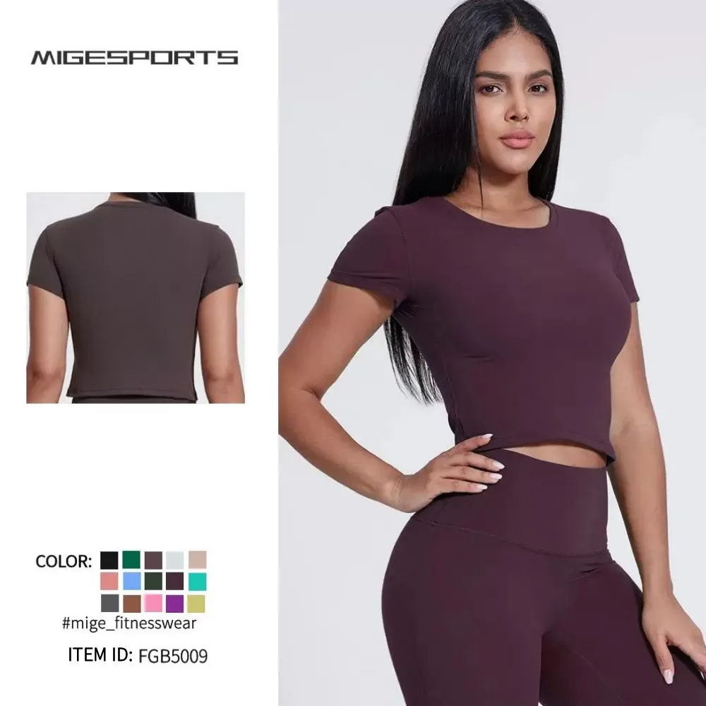 Top de yoga deportivo para mujer FGB5009