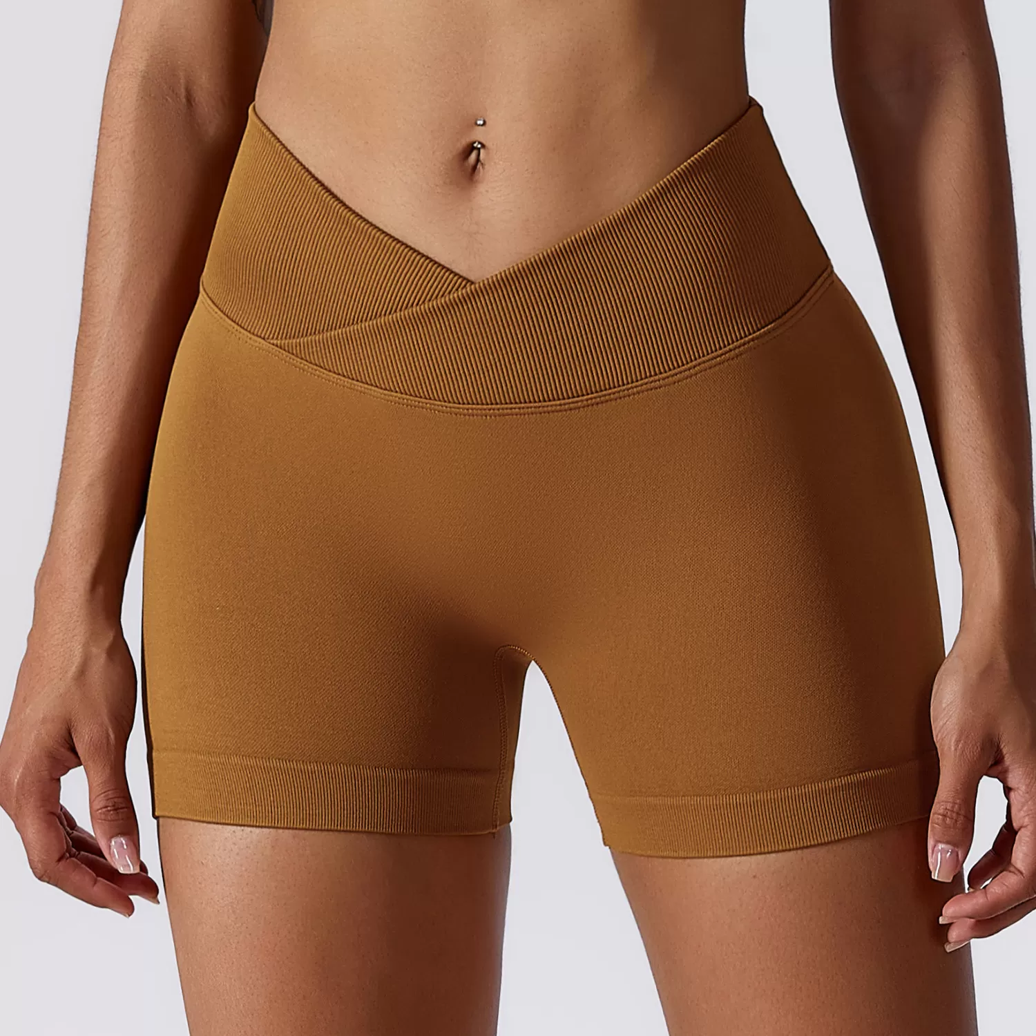 Pantalones cortos de yoga para mujer, elásticos, para correr, deportivos, FGBBDK4596